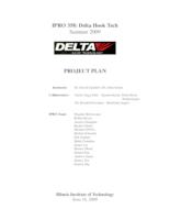 Delta Hook Tech (Semester Unknown) IPRO 358: DeltaHookTechIPRO358ProjectPlanSu09