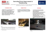 Innovating Process Improvements in Manufacturing Operations (Semester Unknown) IPRO 304: InnovatingProcessImprovementsInManufacturingOperationsIPRO304PosterSp09