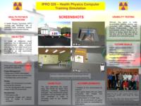 Health Physics Computer Training Simulation (Semester Unknown) IPRO 329: Health Physics Computer Training IPRO 329 Poster F08