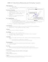 Heat Driven Refrigeration System (Semester 2 of Unknown), IPRO 357: Heat Driven Refrigeration System IPRO 357 Abstract F04