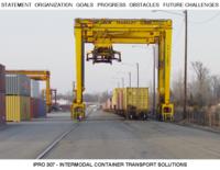 Intermodal Container System Solution (Semester Unknown) IPRO 307: IntermodalContainerSystemSolutionsForTheChicagoAreaIPRO307MidTermPresentationF09