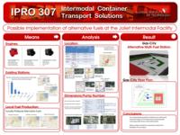 Intermodal Container System Solution (Semester Unknown) IPRO 307: IntermodalContainerSystemSolutionsForTheChicagoAreaIPRO307PosterF09
