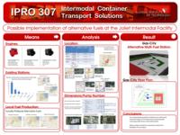 Intermodal Container System Solution (Semester Unknown) IPRO 307: IntermodalContainerSystemSolutionsForTheChicagoAreaIPRO307PosterF09