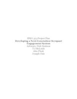 Developing a Next-Generation Occupant Engagement System (Semester Unkown) IPRO 323: DevelopingANext-GenerationOccupantEngagementSystemIPRO323ProjectPlanSp09