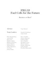 PEM Fuel Cell Technology (Semester Unknown) IPRO 318: PEMFuelCellTechnologyIPRO318FinalReportSp09