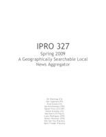 Semantic Web News Engine (Semester Unknown) IPRO 327: SemanticWebNewsEngineIPRO327FinalReportSp09