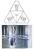 HIGH RISE BUILDING: plan and perspective