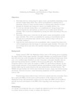 Enhancing the Reliability and Performance of Paper Shredders (Semester Unknown) IPRO 321: Enhancing the Reliability and Performance of Paper Shredders  IPRO 321 Project Plan Sp08