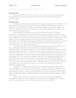 Design of a Genetically Modified Food Database (Semester Unknown) IPRO 318: Food Safety, Genetically-Modified Crops and Protein Engineering IPRO 318 Final Report Sp08