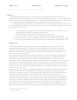 Design of a Genetically Modified Food Database (Semester Unknown) IPRO 318: Food Safety, Genetically-Modified Crops and Protein Engineering IPRO 318 Project Plan Sp08
