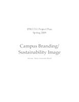 Campus Branding/ Sustainability Image (Semester Unknown) IPRO 311: Campus BrandingSustainability Image IPRO 311 Project PlanSp08