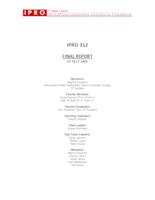 Porous Pavement/Hydro-gel System for Storm Water Management (Semester Unknown) IPRO 312: Porous Pavement Hydro-gel System for Storm Water Management IPRO 312 Final Report Sp08