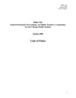 An Online Teachers Community for Chicago Public Schools (Semester Unknown) IPRO 320: An Online Teachers Community for Chicago Public Schools  IPRO 320 Ethics Sp08