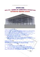 Large Scale Structure Design (Semester Unknown) IPRO 315: Large Scale Structure Design IPRO 315 Brochure Sp08