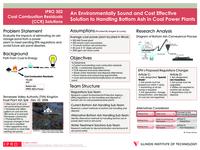 Coal Combustion Residual Solutions (Spring 2011) IPRO 302: CCR SolutionsIPRO302PosterSp11