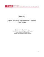 Global Warming and Community Outreach (Semester Unknown) IPRO 331: GlobalWarmingandCommunityOutreachIPRO331FinalReportSp10