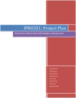 Combating Underage Drinking and Driving (Semester Unknown) EnPRO 351: CombatingUnderageDrinkingandDrivingEnPRO351ProjectPlanSp10