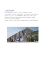 Green Building Design Concept & Integration (EnPRO357): GreenBuildingDesignConceptandIntegrationEnPRO357FinalReportSp10