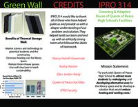 Greening and Reuse of Queen of Peace High School Facilities (Semester Unknown) IPRO 314: GreeningandReuseOfQueenOfPeaceHighSchoolFacilitiesIPRO314Brochure2Sp09