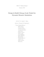 Design & Build Chicago Scale Model for Dynamic Disaster Simulation (Semester Unknown) IPRO 317: Design and Build Chicago Scale Model for Dynamic Disaster Simulation IPRO 317 MidTerm Report Su08