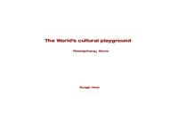 The world's playground: EungjuYeon_final presentation