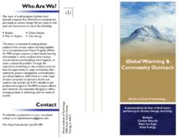 Global Warming and Community Outreach (Semester Unknown) IPRO 331: Global Warming and Community Outreach IPRO 331 Brochure Sp08