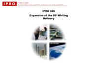 BP Whiting Refinery Expansion: Developing Lake Michigan Wastewater Cleanup Options (Semester Unknown) IPRO 346: BP Whiting Refinery Expansion IPRO 346 Final Presentation Sp08