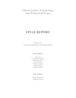 Exercise technology for Disabled People (Spring 2001) IPRO 312: Exercise technology for Disabled People IPRO312 Spring2001 Final Report