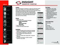 Insight:  Anticipating the Future, Assessing the Impact (semester?), IPRO 341: Insight IPRO 341 Poster F05
