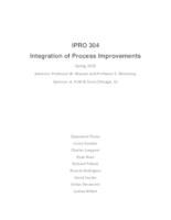 Integration of Process Improvements (Semester Unknown) IPRO 304: IntegrationOfProcessImprovementsIPRO304ProjectPlanSp10