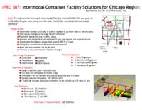 Intermodal Container System Solutions (Semester Unknown) IPRO 307: IntermodalContainerSystemSolutionsIPRO307BrochureSp10