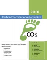 Carbon Footprint of Automobiles (Semester Unknown) IPRO 322: CarbonFootprintOfAutomobilesIPRO322ProjectPlanSp10