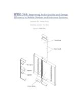 Energy Effciency and Audio Quality in Mobile Devices and Intercom Systems (sequence unknown), IPRO 344 - Project Plan
