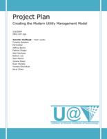Creating the Modern Utility Management Model (Semester Unknown) IPRO 326: CreatingTheModernUtilityManagementModelIPRO326ProjectPlanSp09
