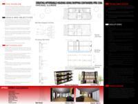 Designing Affordable Housing out of Shipping Containers for Ciudad Juarez, Mexico and Chicago, Illinois (Semester Unknown) IPRO 339: Designing Affordable Housing out of Shipping Containers for Ciudad Juarez, Mexico IPRO 339 Poster Su08