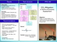 CO2 Mitigation: A Techno-Economic Assessment (Semester Unknown) IPRO 302: CO2 Mitigation A Techno-Economic Assessment IPRO 302 Brochure Sp08