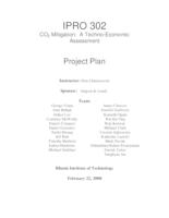 CO2 Mitigation: A Techno-Economic Assessment (Semester Unknown) IPRO 302: CO2 Mitigation A Techno-Economic Assessment IPRO 302 Project Plan Sp08