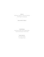 Researching, Designing, Testing, and Evaluating IPRO Program Enhancements (Semester Unknown) IPRO 301: Researching, Designing, Testing, and Evaluating IPRO 301 Final Report Sp08