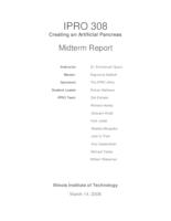 Creating an Artificial Pancreas (Semester Unknown) IPRO 308: Creating an Artificial Pancreas IPRO 308 MidTerm Report Sp08