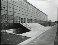 Arthur Keating Hall entrance, Illinois Institute of Technology, Chicago, Ill.