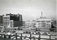 Armour Research Foundation Administrative Offices from the CTA platform, Chicago, Ill., 1963