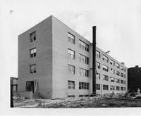 Farr Hall under construction, Illinois Institute of Technology, Chicago, Ill., 1948