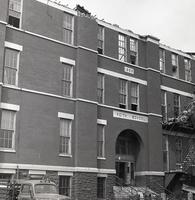 Keith School during demolition, Chicago, Ill., 1959