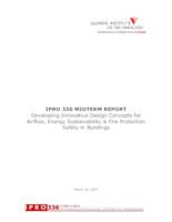 Developing Innovative Design Concepts for Airflow, Energy Sustainability and Fire Protection Safety in Buildings (semester?), IPRO 336: Airflow Energy Sust fire Protect in Bldgs IPRO 336 Midterm Report Sp07