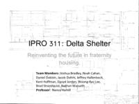 Energy and Facility Planning for Delta Tau Delta (Semester Unknown) IPRO 311: Energy and Facility Planning For Delta Tau Delta IPRO311 MidTerm Presentation F09