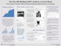 The First 100: Building UASC's Audience on Social Media Poster