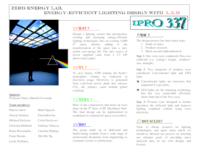 Energy Efficient Lighting Design Using LEDs and Other Technologies (semester?), IPRO 337: Energy Efficient Lighting IPRO 337 Abstract Sp07