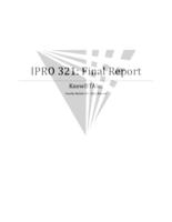 Know IIT Ales (Semester Unknown) IPRO 321: KnowIITAlesIPRO321FinalReportSp11