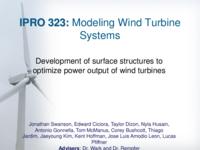 Design of a Wind Energy Module for Buildings (Semester Unknown) IPRO 323: DesignOfAWindEnergyModuleForBuildingsIPRO323FinalPresentationSp11