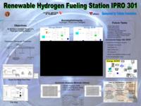 Hydrogen Fueling Station (semester?), IPRO 301: Renewable Hydrogen Fueling Station IPRO 301 Poster F05